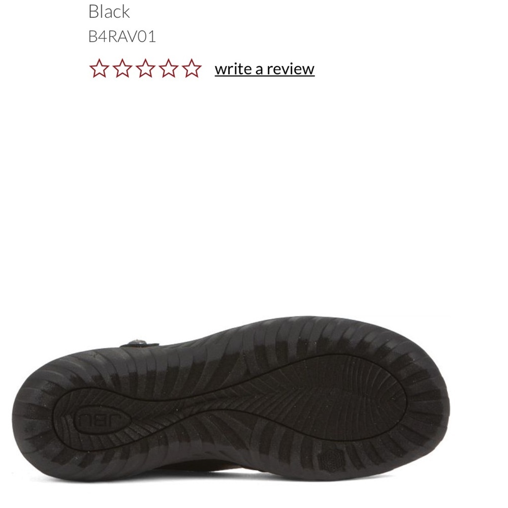 NIB JBU Raven Size 7 Memory Foam All Terrain Traction Flexible Sole - Picture 4 of 5